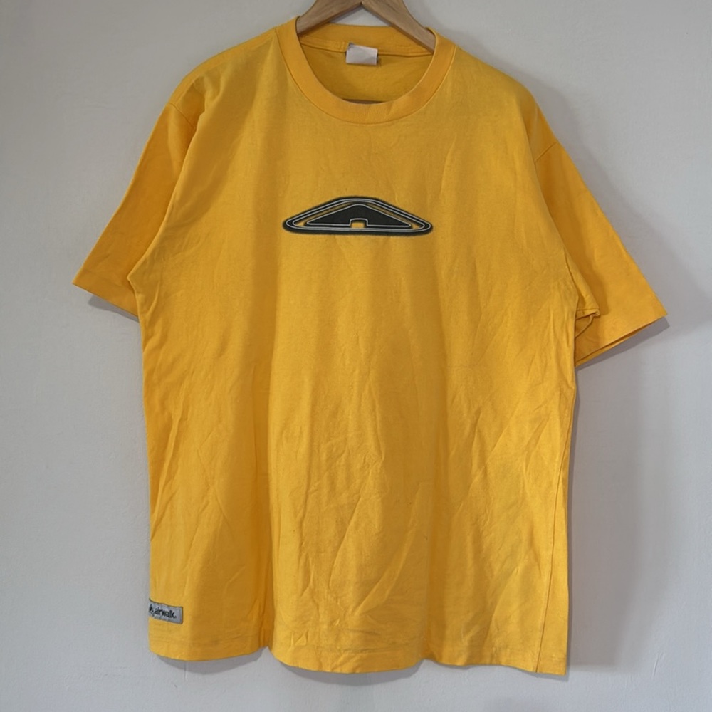 Vintage Airwalk T-Shirt / XL / Single Stitch / Yellow